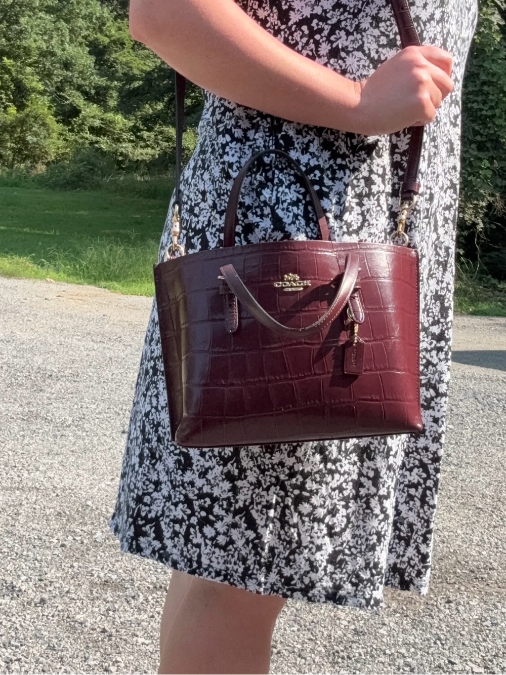 Authentic Coach Molly 25 Tote bag (measurement pictured) - Picture 9 of 13
